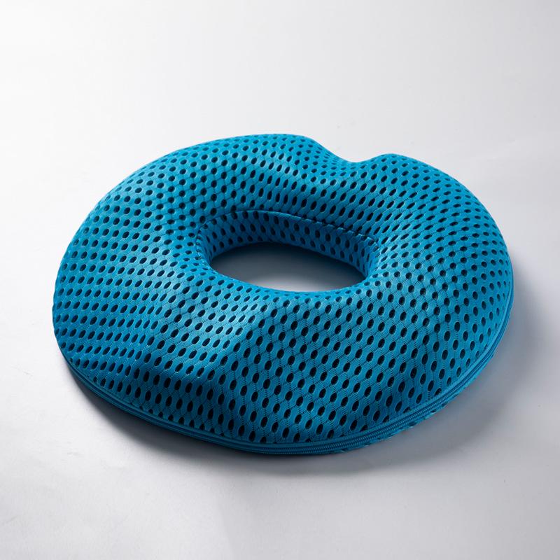 Ergonomic Hemorrhoid Relief Cushion: Breathable, Hollow Design for Pregnancy & Postpartum Comfort