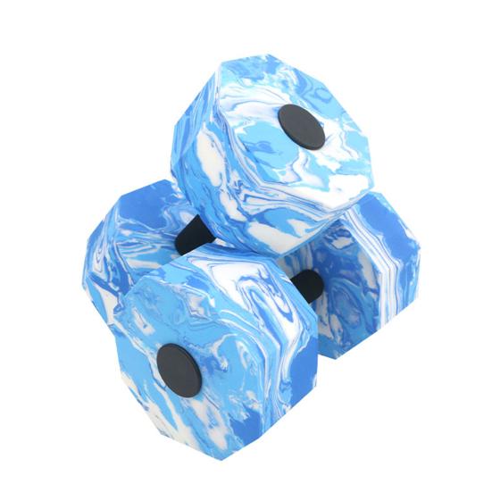 Water Sports Dumbbells Lightweight High-Density EVA Foam Barbells Easy to Grasp Men Women Fitness Dumbbells