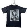 Marilyn Monroe Graphic Print Tee Size S Black Short Sleeve Crewneck Casual
