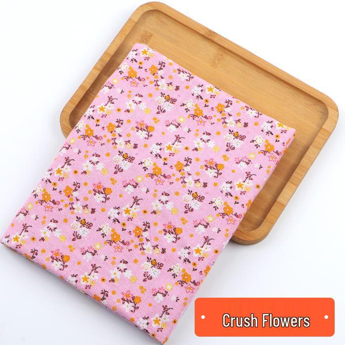 Retro-Style Cotton & Linen Ethnic Print Fabric for Tablecloths, Curtains, Bohemian Clothing - Yunnan Lijiang Design