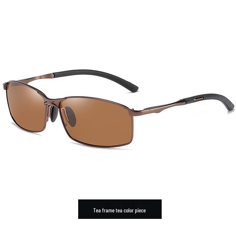 Men s Polarized Sports Sunglasses with Metal Spring Legs - Best-Selling European and American Style for Cycling and Driving