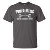 POWERLIFTING Gym Man TSHIRT Weightlifting Bodybuilding Strongman Bench Deadlift Graphic T Shirts Breathable Cotton Streetwear