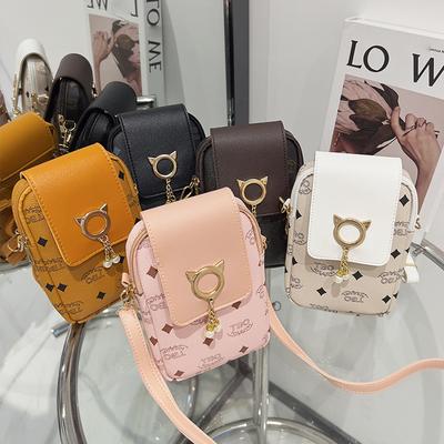 Fashion Printed Mobile Phone Bag Small Bag Women's Storage Bag High-end Shoulder Messenger Bag Bag Women