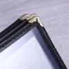 Transparent Menu Cover Foldable a4 Document Holder Waterproof Menu Paper Holder  DIY Menu Making