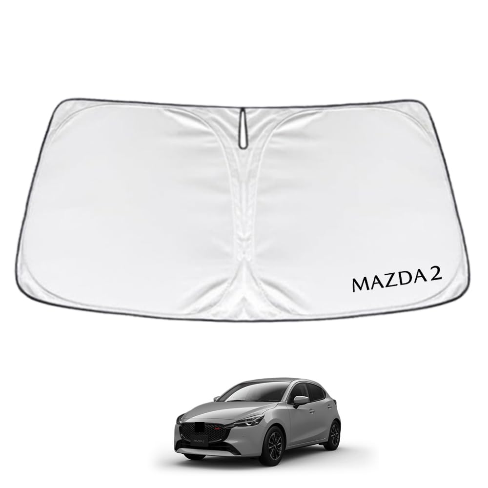 SAWAKAKI Mazda CX-60 KH Series Special Design Sunshade for Windshield with Logo Sun Protection