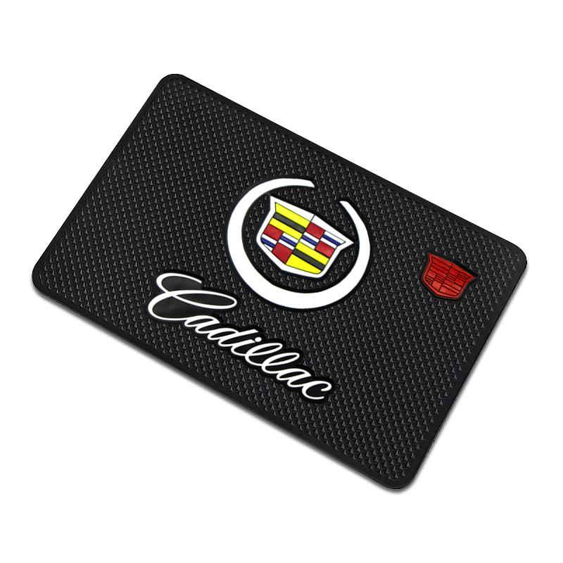 Anti Slip Mat PVC Dashboard Phone Holder Non-Slip Sticky Pad For Cadillac Escalade Tiburon Deville Seville XT5 XTS CTS BLS SLS DTS SRX Metal
