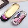 Stainless Steel Oval Trays for Jewelry Display Nail Art Tools Home Decors Storage Organizer for Necklace Ring Display