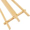 Oil Painting Stand Flat Stand Wooden Tripod Trapezoidal Easel Art Painting Display Stand Folding Sketch Small Easel for Children