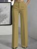 2026 Women's High-Waisted Drapey Straight Suit Trousers