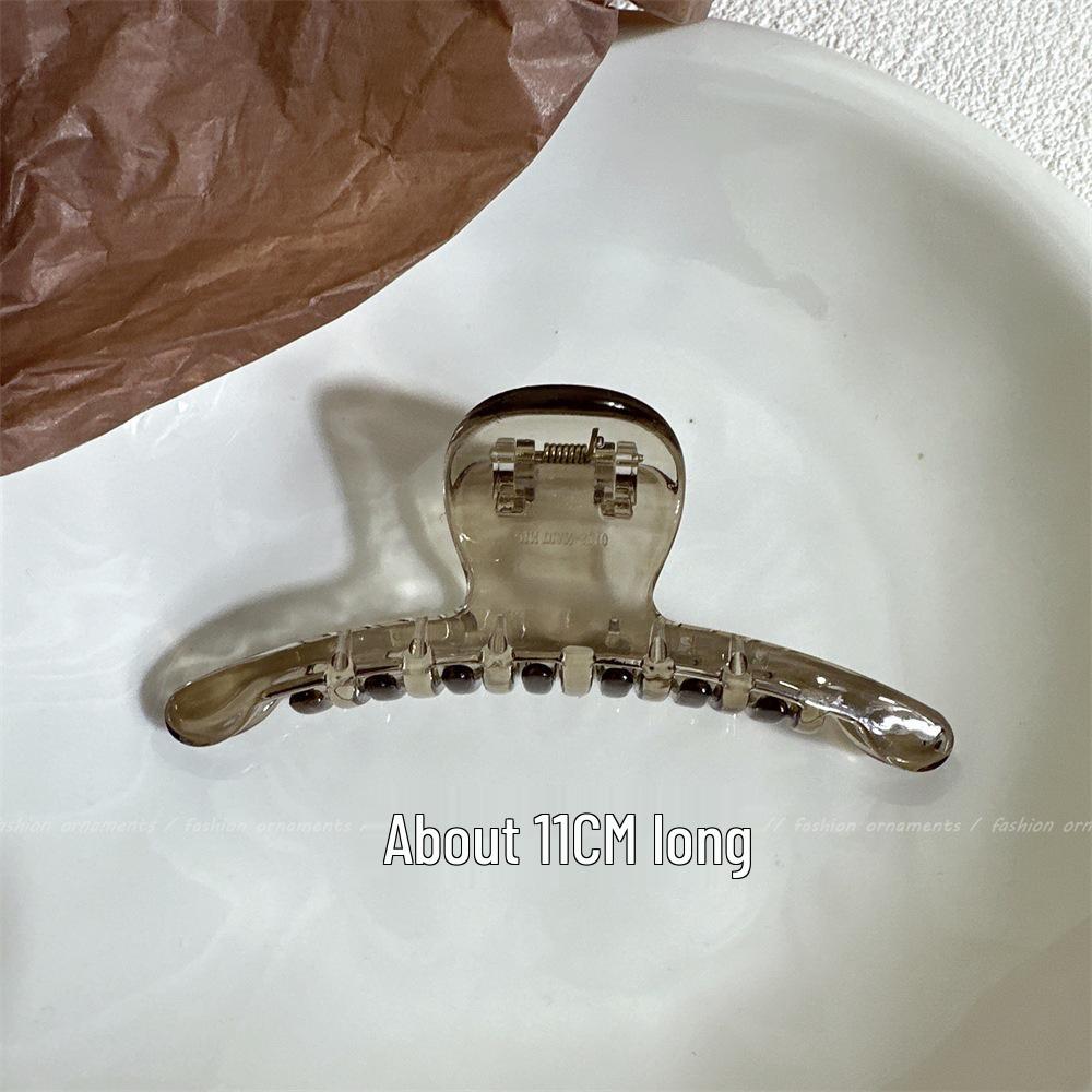 Großer französischer Retro-Klammer-Haarclip für elegante Damenfrisuren.