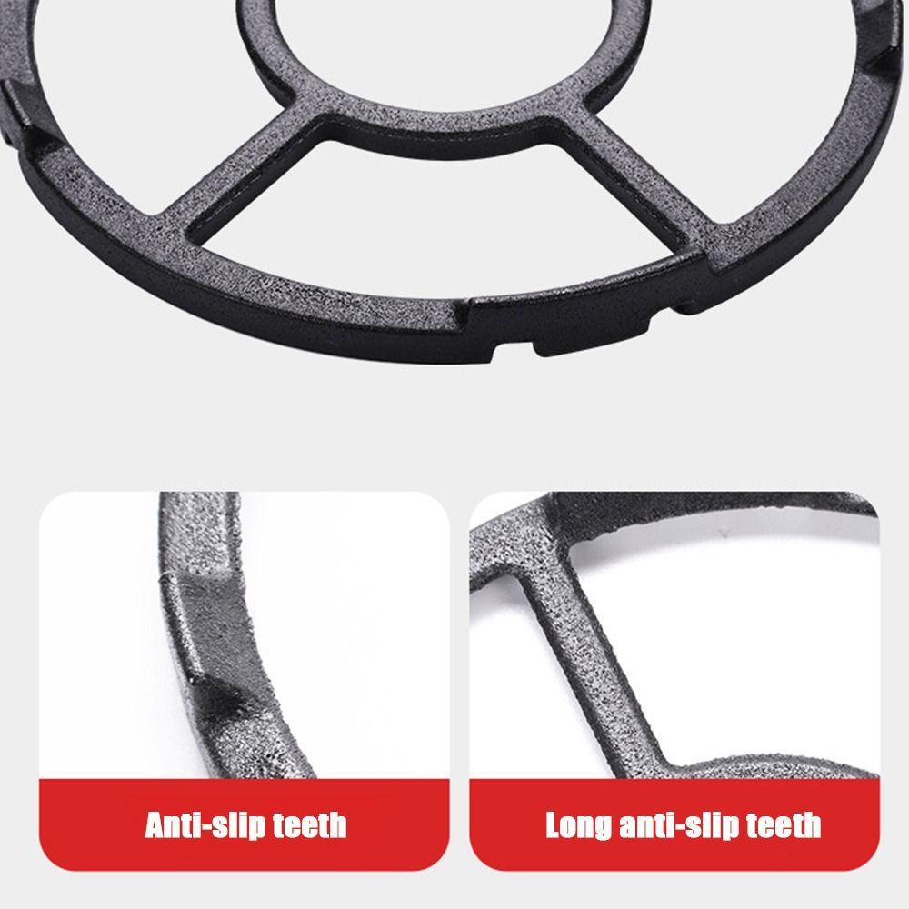 For Gas Hob for Kitchen Wok Stand Stove Rack Milk Pot Holders Cast Iron Stove Trivets Pan Holder