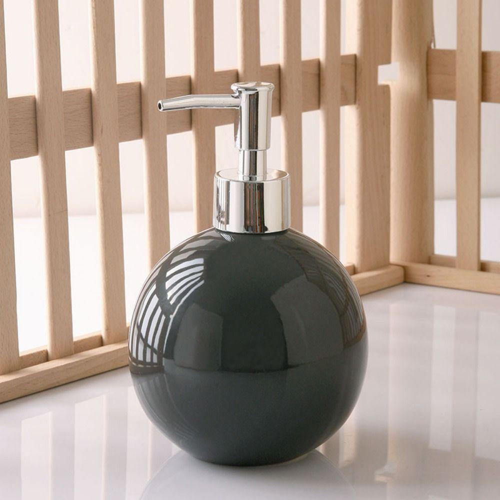 Refillable Hand Sanitizer Dispenser Portable Liquid Soap Container Ceramic Hand Soap Bottle  Home