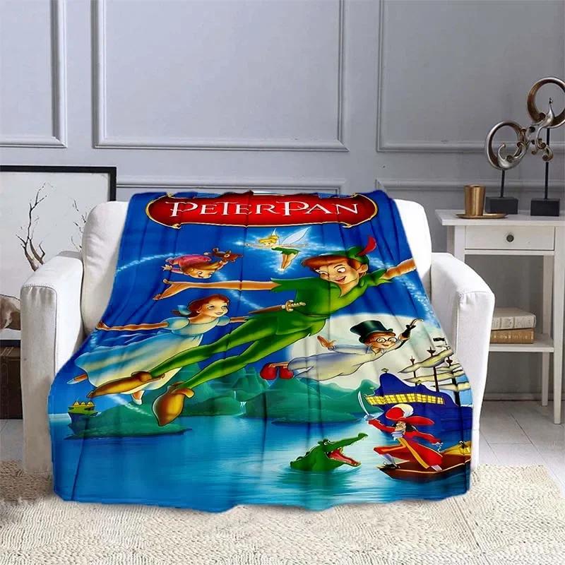 

Peter Pan Printed Blanket Children Adult Blanket Soft and Warm Bedding for Bed Sofa Outdoor Travel Cover Blanket 40x50in