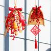 Chinese Year Decoration Door Sign Bowknot Party Supplies Pendant Spring Festival Hanging