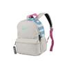 Nike Casual Sports Zipper Fabric Backpack Women Backpack Gray White BA5559-104