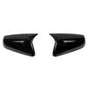 Bull Horn Rear View Mirror Cover for Equinox/GMC Terrain '18-'24, Tracker-Compatible.