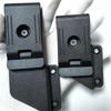 1 Set 360° Rotatable Universal KYDEX Knife Sheath Waist Clip Lightweight Wear Resistant Holder for Outdoor EDC Use