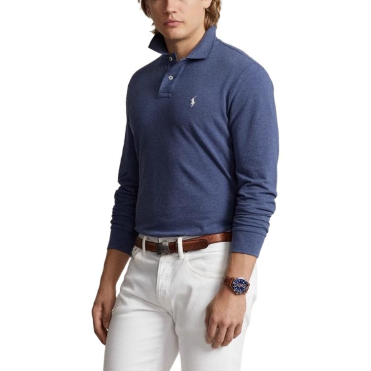Polo Ralph Lauren SS24 Poloshirt Herren Dunkelblau MNPOKNI16823470-410