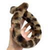 Modna opaska do włosów w panterkę Damska i dziecięca ozdoba głowy Zabawna opaska do włosów dla pań i nastolatek