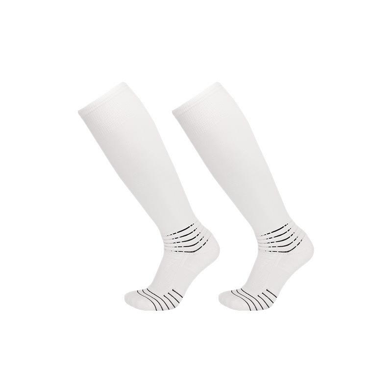 Calcetines de Fútbol de Caña Alta para Hombre para Combate Real Calcetines Deportivos Profesionales de Toalla en la Planta del Pie Hasta la Rodilla Calcetines Largos Antideslizantes para Hombre