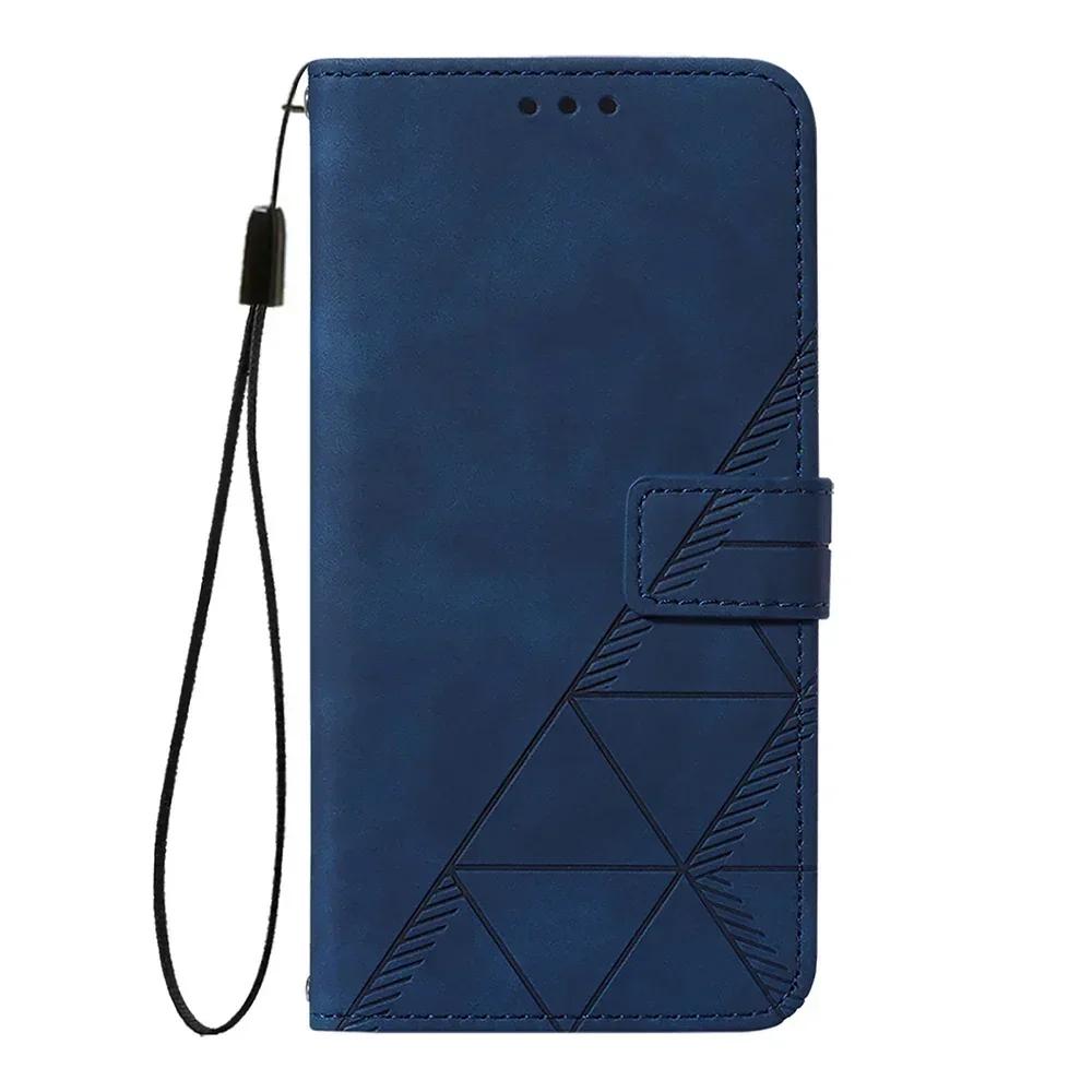 Geometric Leather Wallet Case For Nokia HMD Fusion Skyline Pulse Plus Pro X10 X20 X30 G10 G11 G20 G21 G22 G42 G310 G400 C22 C32