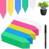 500 Pcs 4 Inches Plant Labels PVC Waterproof Plant Tags Nursery Garden Labels Pot Marker Garden Stake Tags For Seedlings