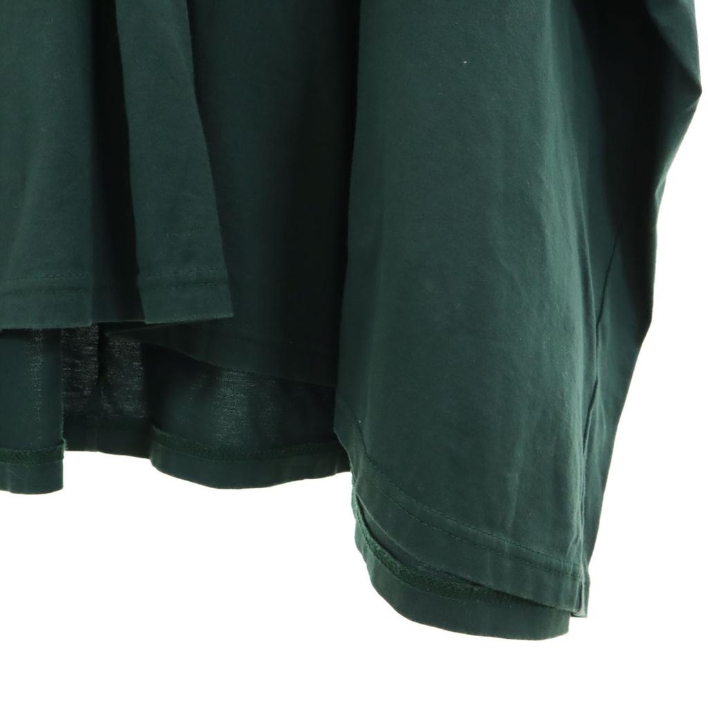 Mizuiro ind made in Japan Dreiviertelarm Knielanges Kleid grün Damen Gebraucht