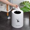 Bucket Nordic Style Desk Organizer Multi-use Garbage Basket Waste Bin Trash Can Desktop Dustbin