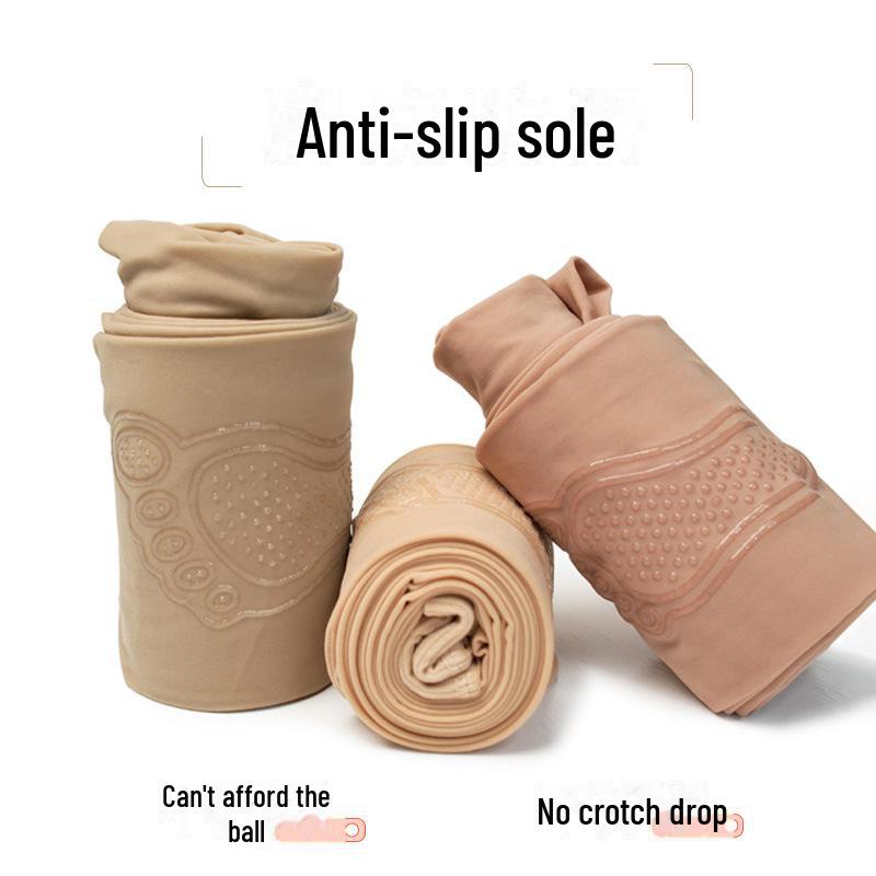 Silicone Steel Wire Anti-Hook Women's Pantyhose: Spring & Autumn Slimming Leggings with Water-Light Technology