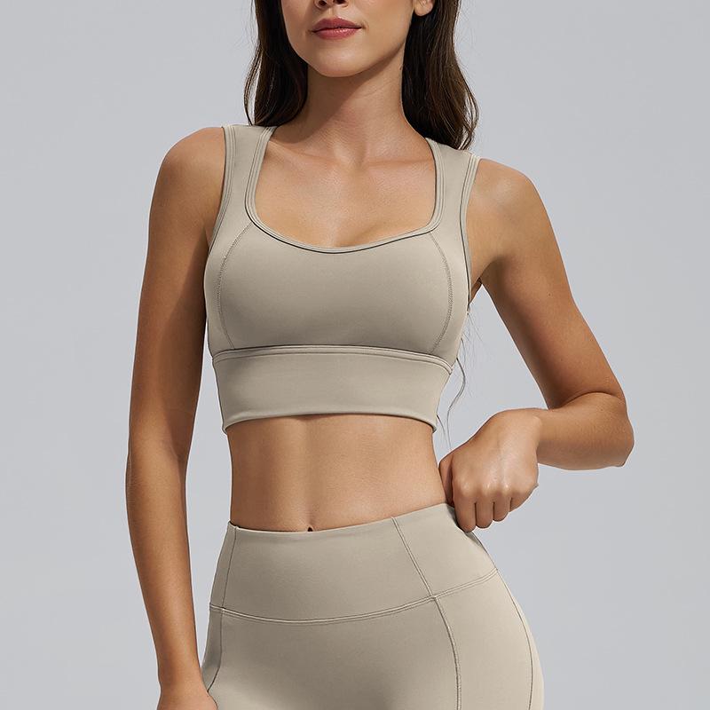 Feiyue Women's Shockproof Yoga & Running Sports Bra