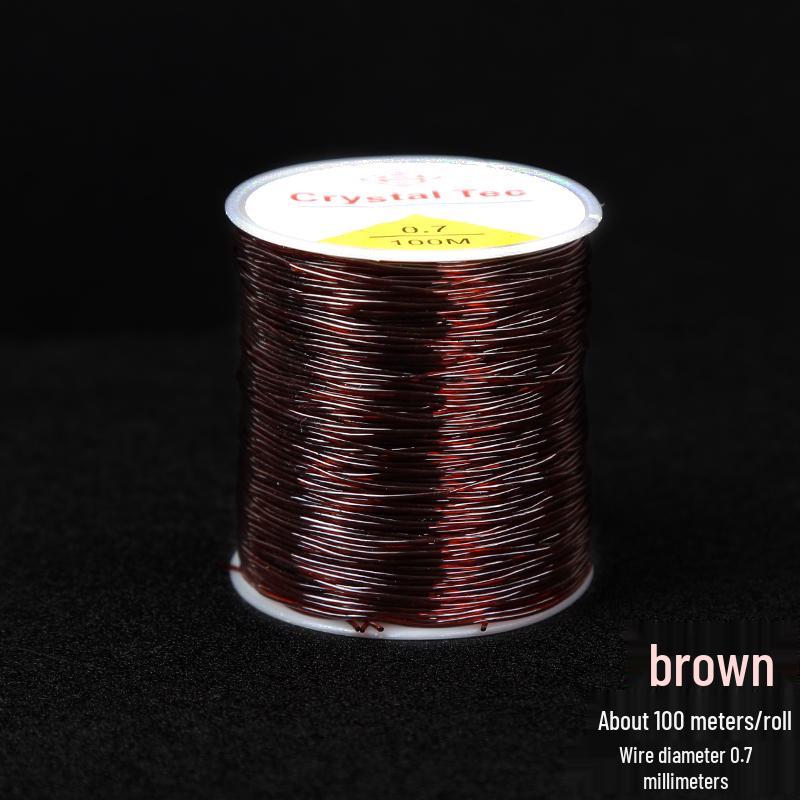 Transparent Elastic Cord for Beading and Jewelry - Wear-resistant, DIY Wenwan, Buddhist Bracelets