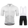 Men Women Cycling Jersey Shorts Set Breathable Bike Wear Road Running