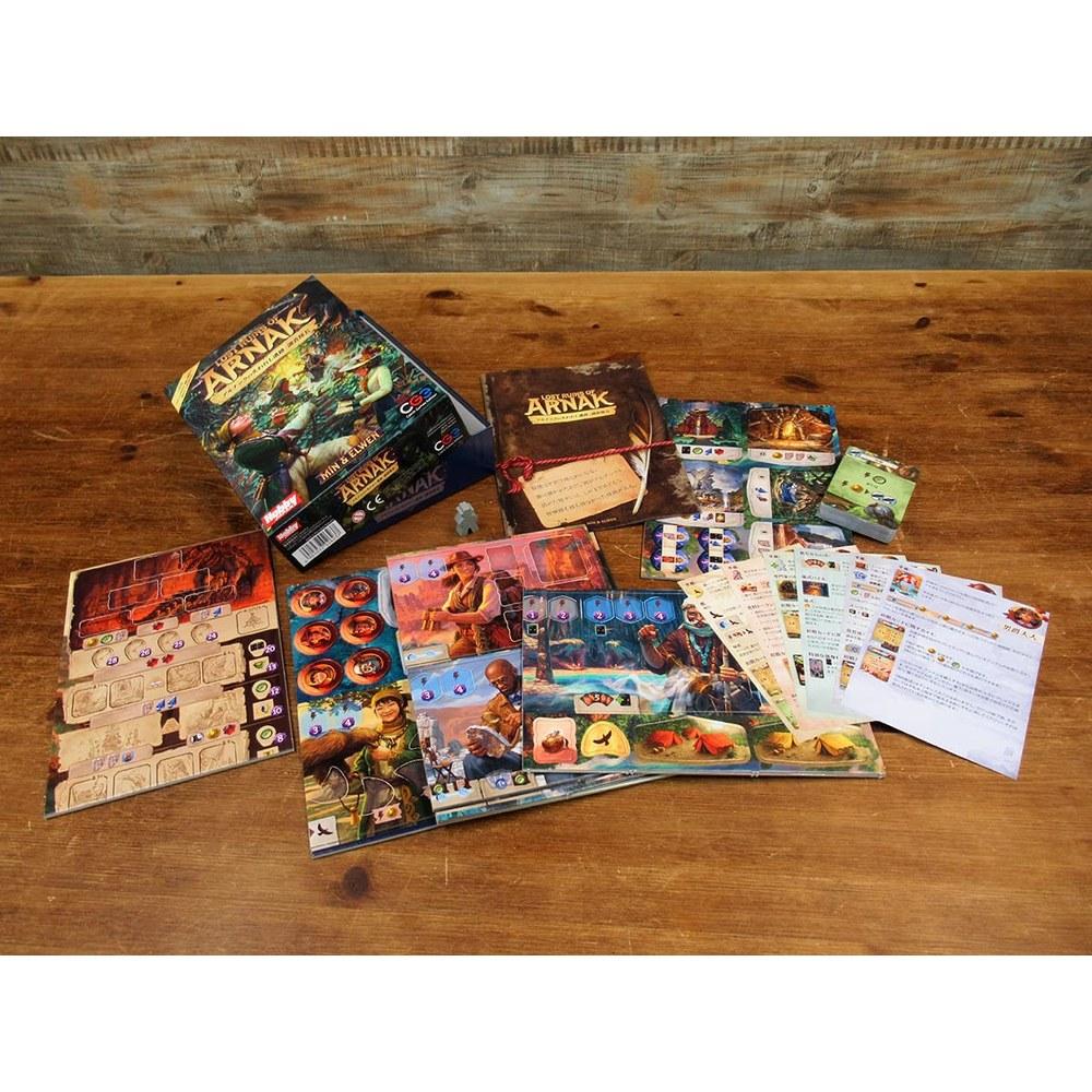 HobbyJAPAN Arnak Lost Ruins Expansion Investigator's Edition For 1-4 Players 30×Number of Players Ages 12+