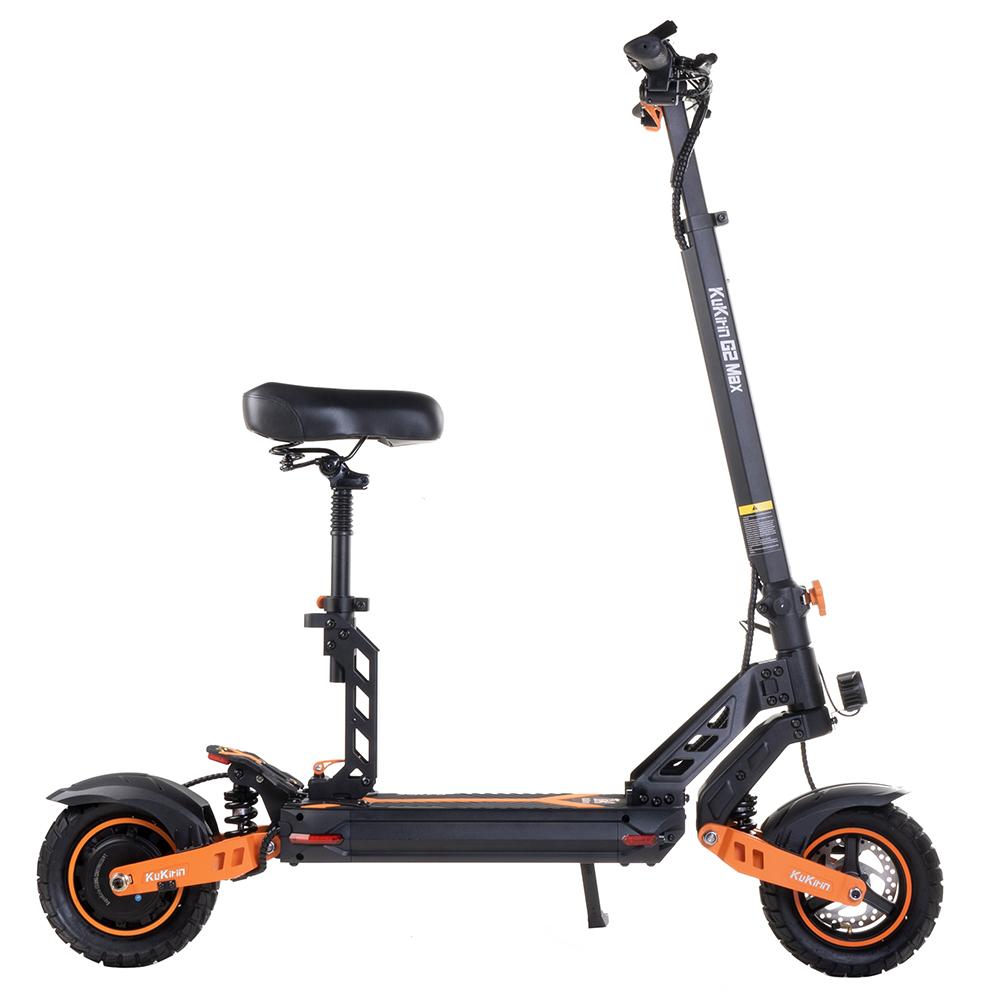 KuKirin G2 MAX Elektroroller 10*2,75'' Offroad-Luftreifen 1000W Motor 48V 20Ah Batterie 80km Reichweite 3 Geschwindigkeiten