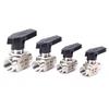 Durability High Temperatures Resistant Stainless Steel Three Way Valves Compacts Design Easy Assembly