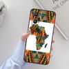 Africa Map Geogra For Realme C61 C75 C55 C51 C21Y C25S C67 C53 13 12 10 11 14 Pro Plus GT 6T 6 5 GT7 Pro Case