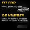 Left Right Tail Light Access Housing Cover Rear Fits Toyota Camry 2018-