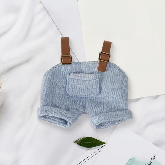 17cm Clothes Playtime Cowboy Overalls Set Doll Doll Clothing Accessories Gift