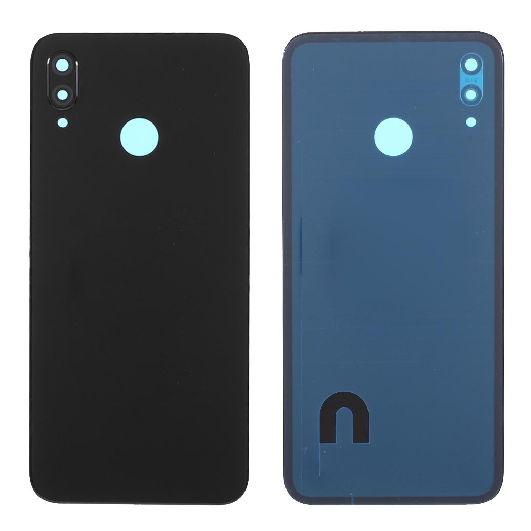 

Кришка акумуляторного відсіку Задня кришка з кільцем камери Кришка об єктива камери Заміна (без логотипу) для Huawei P20 Lite (2018 р) Black