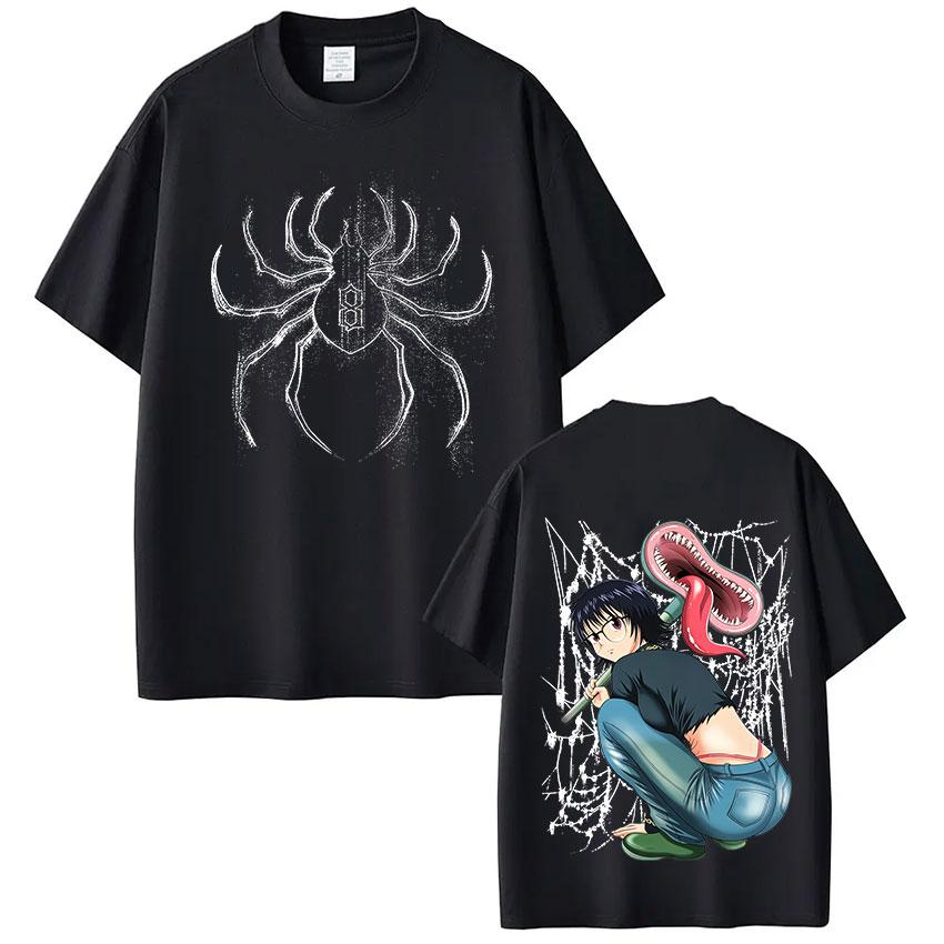 Anime Hunter X Hunter Shizuku Spider Troupe Phantom T Shirt Men Women Clothing Fashion Harajuku T-shirt Oversized Casual Tshirts12