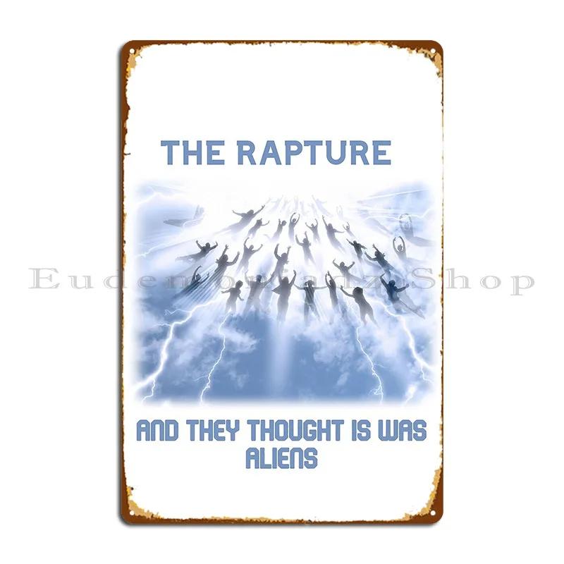 The Rapture End Times Artcollectables Metal Sign Party Party Garage Iron Sign Tin Sign Poster