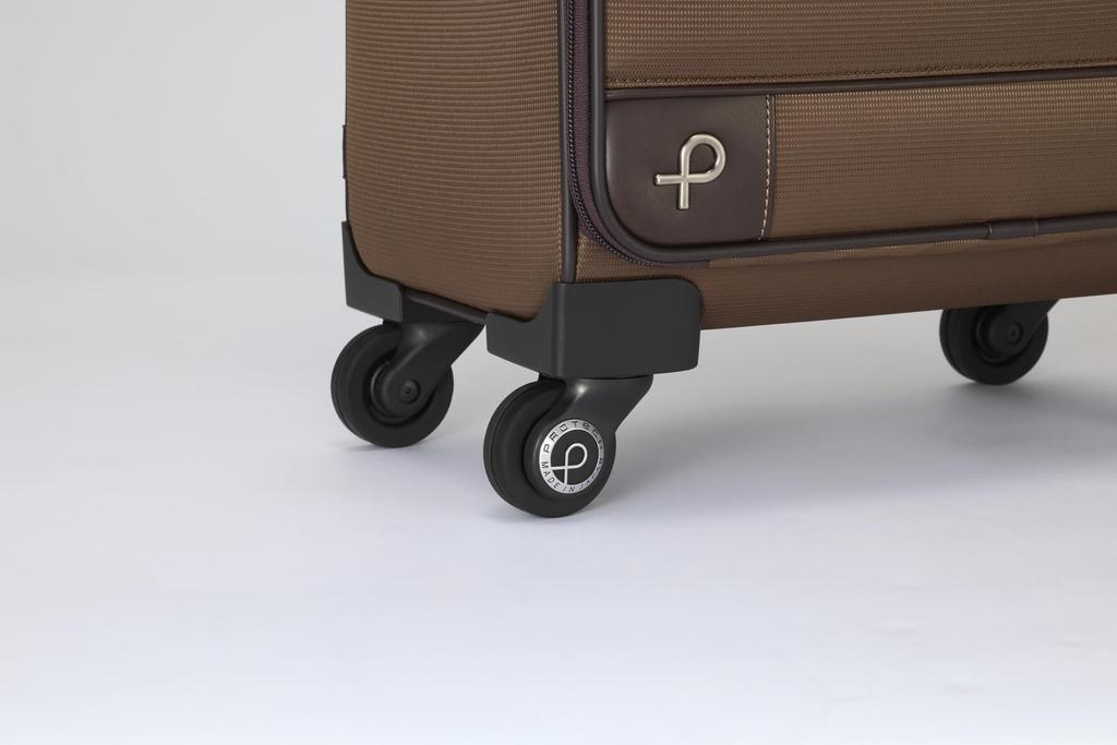 Proteca Solie 3TR Carry-On Suitcase, No. 12872, 31L, 2.6kg, Brown
