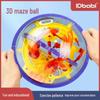 3D Space Maze Ball Challenge: Children's Concentration & Spatial Logic Training Toy