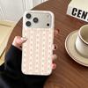 Lace Flower Phone Case For IPhone 11Pro 13 15 PIus 14 12Pro 16 17 Pro Max Case 17Air Case Clear Soft Shockproof Cover Cases