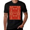 Royal Red Temple Tshirt Man T Shirts For Men Casual Tshirt