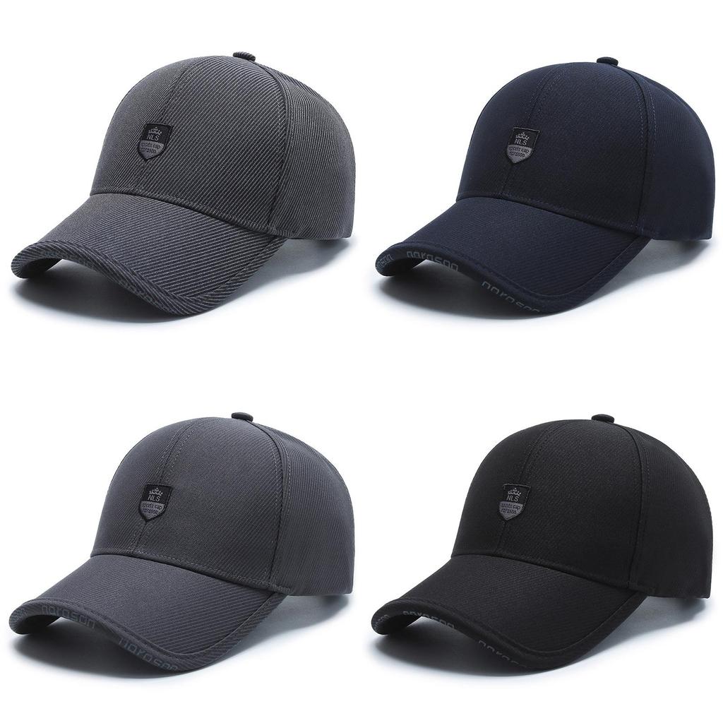 Middleaged Men Baseball Cap With Sun Protection For Casual Outdoor Wear