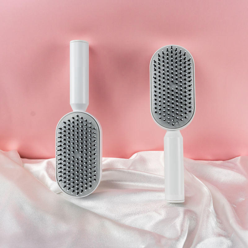 Anti-Static and Frizz-Free Hair Detangler Soft Bristles Scalp Care Comb Ergonomic Customizable Hair Care Comb