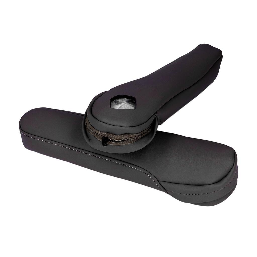 2 st Sätets Armstödsskydd Läder Bilinteriör Tillbehör Ersättning för Odyssey 2004‑2014 Svart