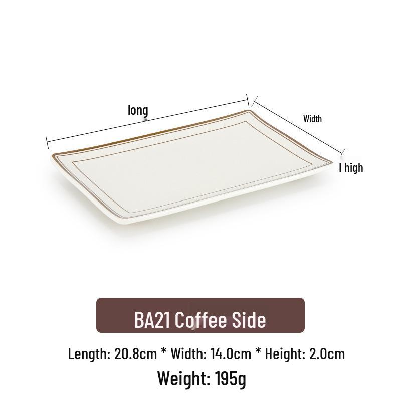 Melamine Rectangular Imitation Porcelain Plate for Hot Pot, BBQ, and Sushi Restaurants