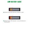 Yooreal 12/24V 36/48V 72V Golf Cart Battery Meter,Hour Meter&Battery Indicator Gauge Meter Lead-Acid Battery(Excluded Trojan),Charging Reminder,for